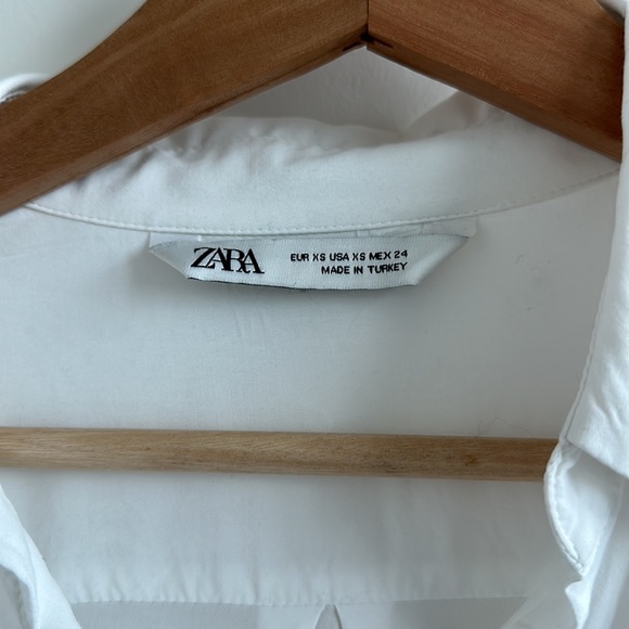 Zara oversized white shirt - Picture 3 of 5